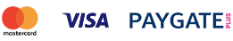 Card Brand Logo MasterCard Visa Paygate